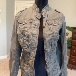 Mossimo Supply Co. Women's Utility Jacket in Olive Green